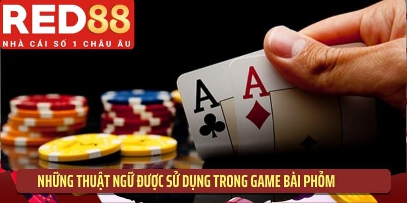 Những thuật ngữ được sử dụng trong game bài phỏm