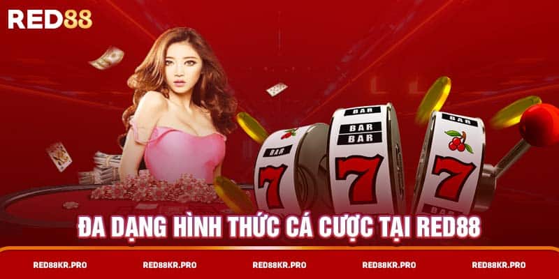 Đa dạng hình thức cá cược tại RED88